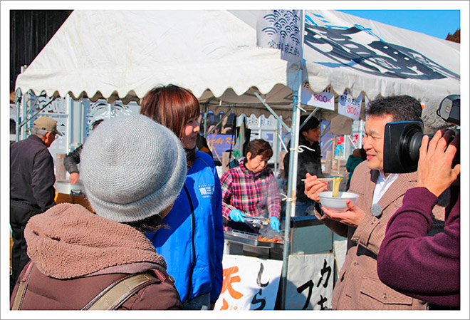 20140225南三陸春つげ牡蠣祭り福興市レポート