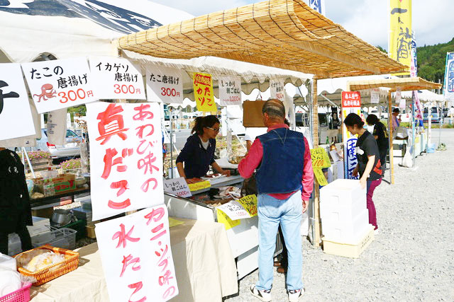 志津川湾タコまつり福興市