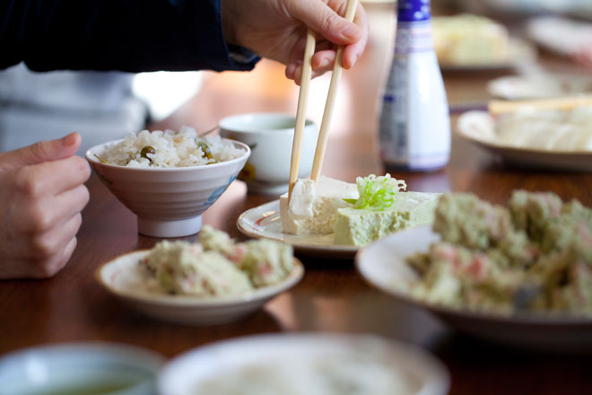 南三陸ビーンズくらぶ 豆腐作り体験