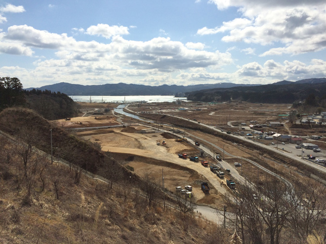 2015年2月28日の南三陸町