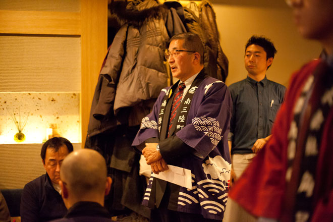 山内鮮魚店感謝お食事会「第一回マルニ会」in 和酒 瓢