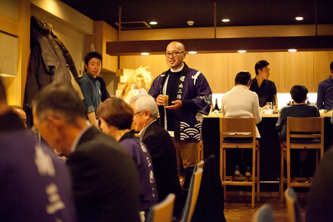 山内鮮魚店感謝お食事会「第一回マルニ会」in 和酒 瓢