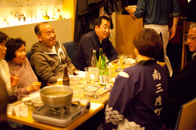 山内鮮魚店感謝お食事会「第一回マルニ会」in 和酒 瓢