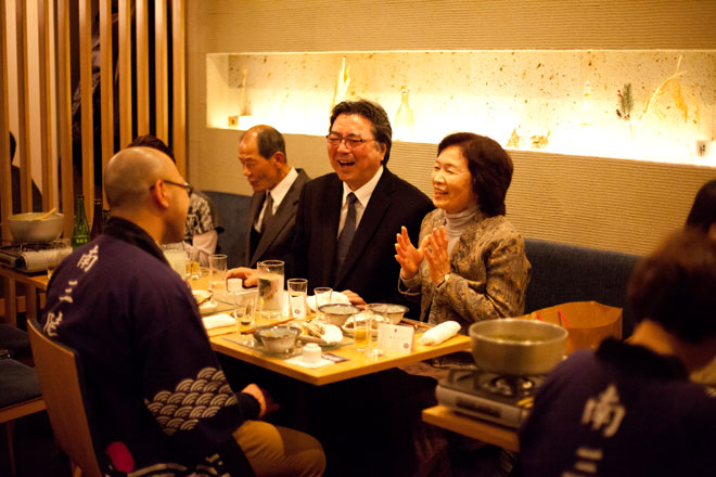 山内鮮魚店感謝お食事会「第一回マルニ会」in 和酒 瓢