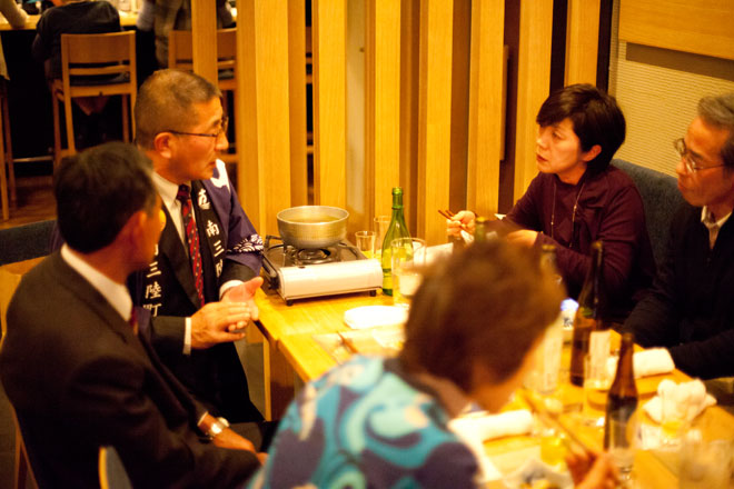 山内鮮魚店感謝お食事会「第一回マルニ会」in 和酒 瓢