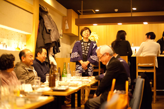 山内鮮魚店感謝お食事会「第一回マルニ会」in 和酒 瓢