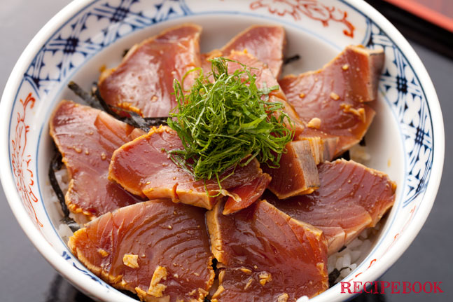 カツオの漬け丼の作り方 山内鮮魚店の海鮮レシピ