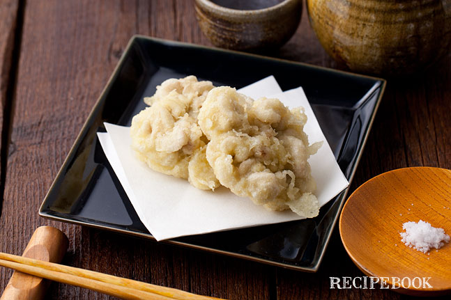 白子の天ぷらの作り方 山内鮮魚店の海鮮レシピ