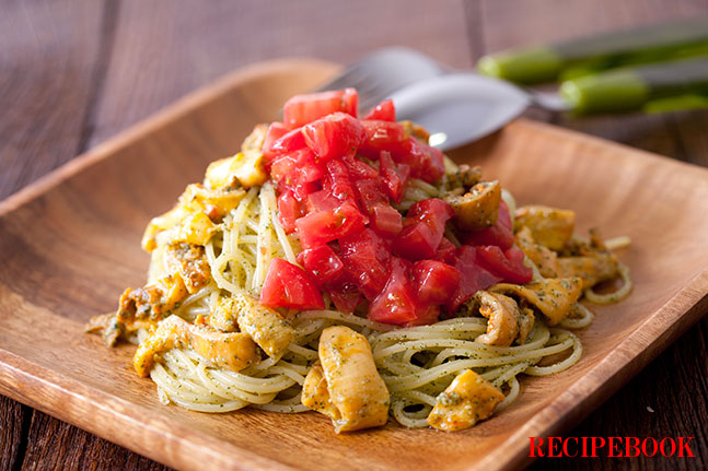 ホヤと和風ジェノバソースパスタの作り方