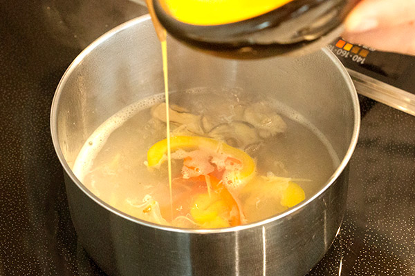 牡蠣ピクルスの酸辣湯（サンラータン）レシピ3