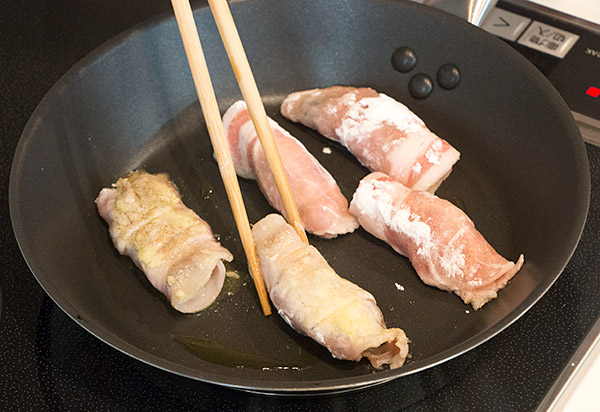 牡蠣ピクルスの豚肉巻きレシピ5