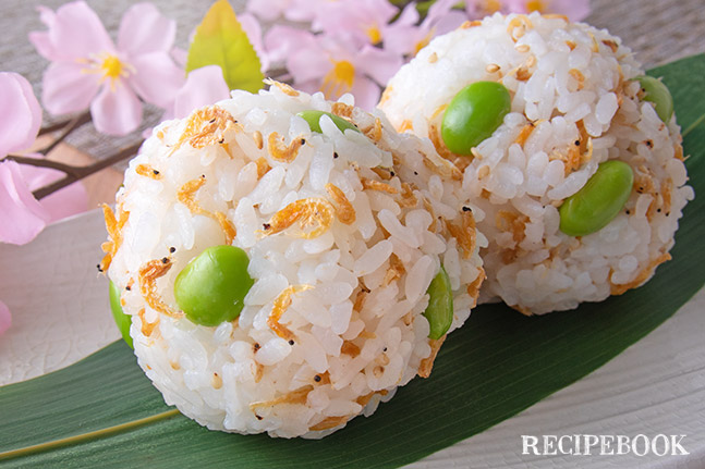 三陸えびと枝豆のおにぎり レシピ