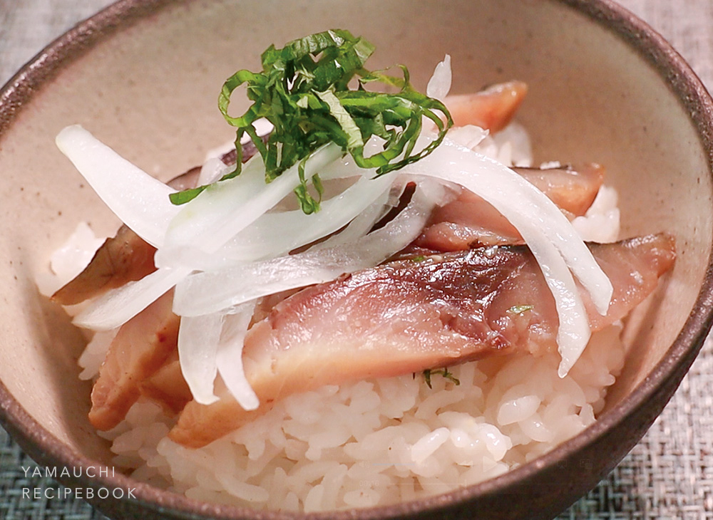 鯖スモーク 玉ねぎのせ レシピ